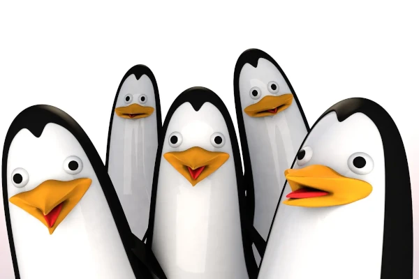 Pinguins homepage
